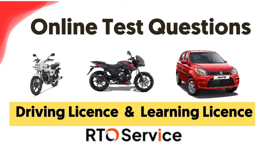 Goa Driving & Learning Licence Online Test Questions