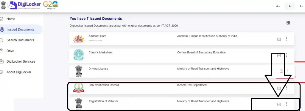  Print Duplicate RC - Haryana