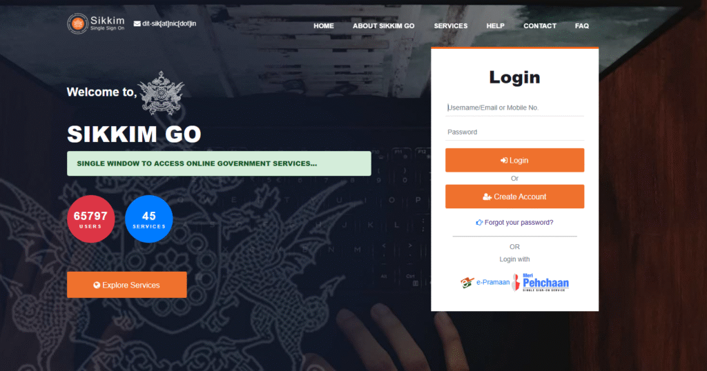 Pay Sikkim Challan Online