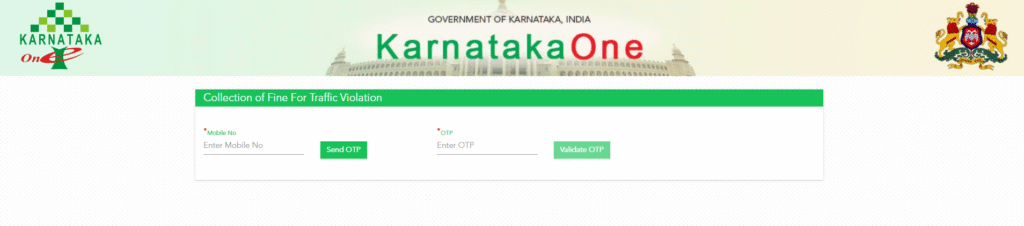 Pay Karnataka Traffic Challan Online and Offline